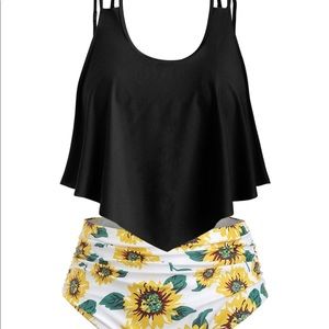 Sunflower bathing suit